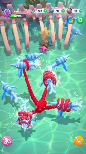 Bạch Tuộc Xâm Lược: 3D screenshot