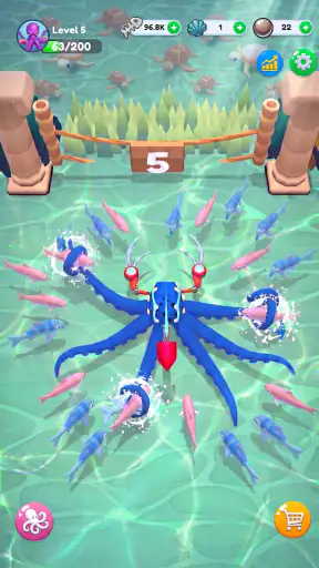 Bạch Tuộc Xâm Lược: 3D screenshot
