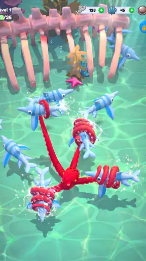 Bạch Tuộc Xâm Lược: 3D screenshot