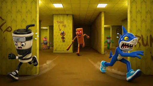 Backrooms Brainrot: hide&seek screenshot