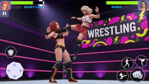 Bad Girls Wrestling Game screenshot