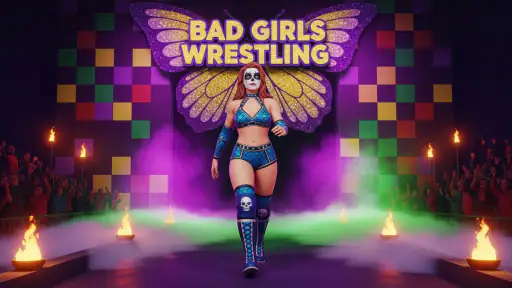 Bad Girls Wrestling Game screenshot