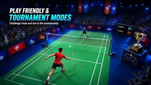 Badminton super league 3D screenshot