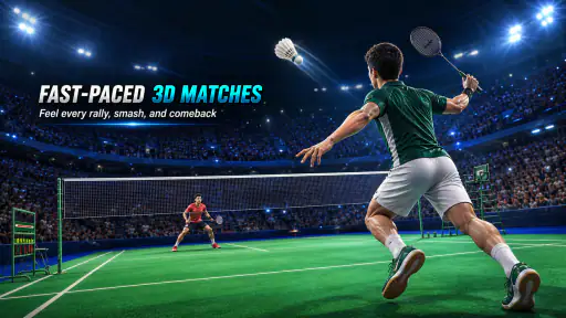 Badminton super league 3D screenshot
