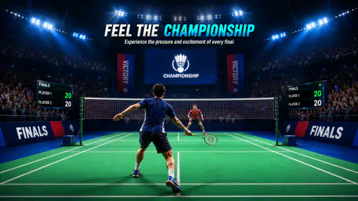 Badminton super league 3D screenshot