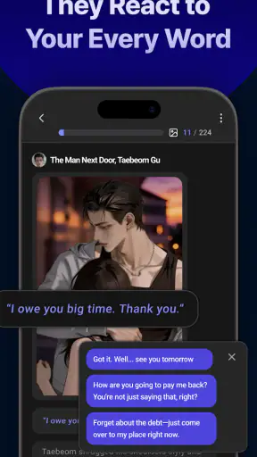 BagelChat: AI Character Story screenshot