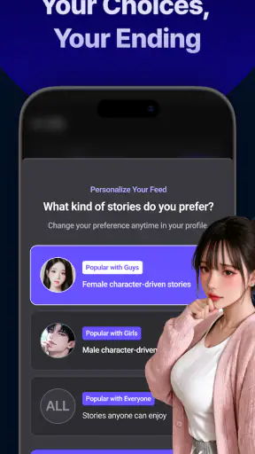 BagelChat: AI Character Story screenshot