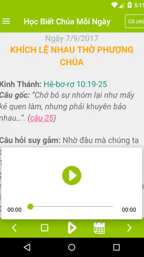 Bài Học Kinh Thánh Hằng Ngày screenshot