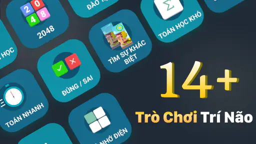 Bài tập toán cho não screenshot