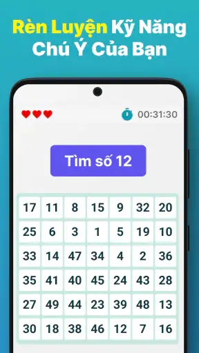 Bài tập toán cho não screenshot
