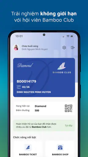 Bamboo Airways screenshot