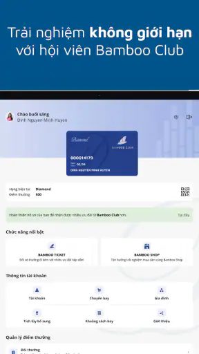 Bamboo Airways screenshot