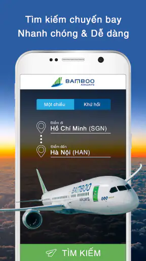 Bamboo Airways - App Đặt Vé Rẻ screenshot