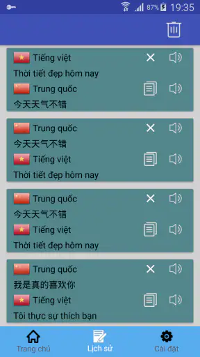 Bản dịch tiếng Trung-Việt | bả screenshot