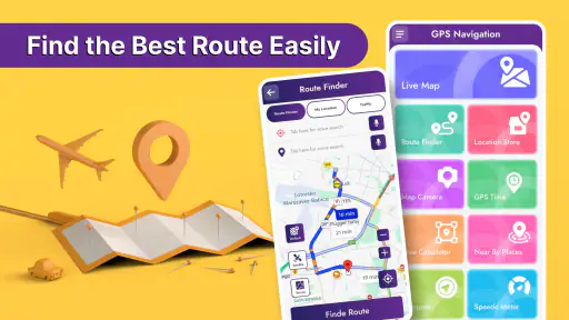 Bản đồ chỉ đường GPS toàn cầu screenshot