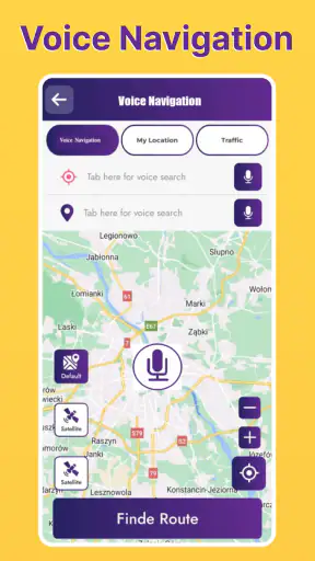 Bản đồ chỉ đường GPS toàn cầu screenshot