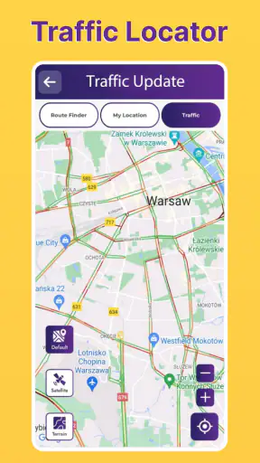 Bản đồ chỉ đường GPS toàn cầu screenshot