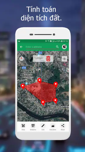 Bản đồ đường đi - Định vị GPS screenshot