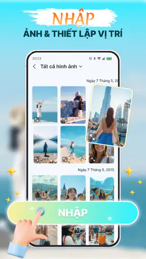 Bản đồ GPS: Máy ảnh & Vị trí screenshot