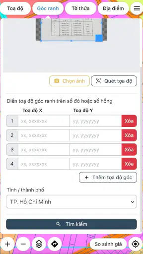 Bản đồ thông tin quy hoạch VN screenshot