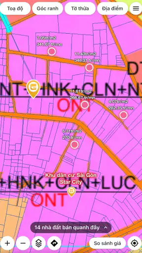Bản đồ thông tin quy hoạch VN screenshot