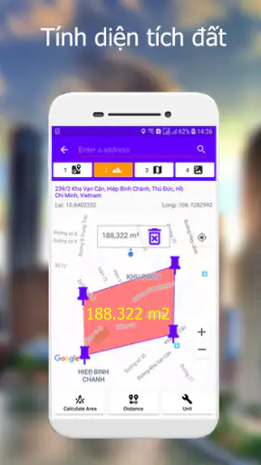 Bản đồ tính khoảng cách screenshot
