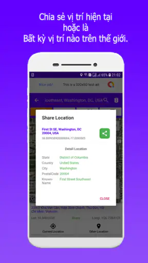 Bản đồ tính khoảng cách screenshot