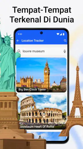 Bản đồ Trái Đất GPS Vệ tinh screenshot