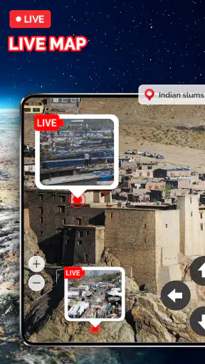 Bản đồ Trái đất Trực tiếp 3D screenshot
