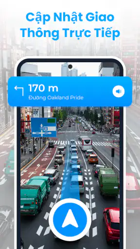 Bản đồ trực tiếp dẫn đường GPS screenshot