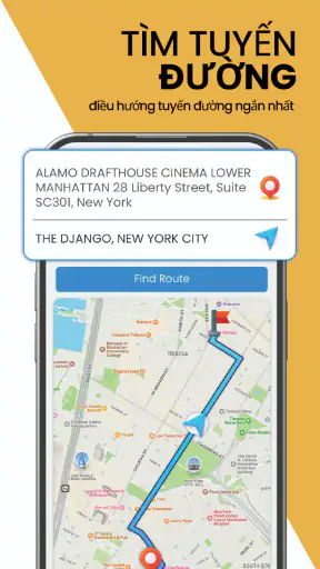 Bản đồ vệ tinh GPS screenshot