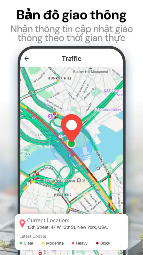 Bản đồ vệ tinh GPS trái đất screenshot