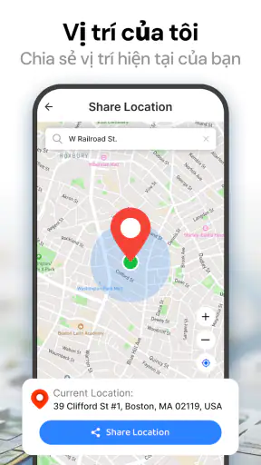 Bản đồ vệ tinh GPS trái đất screenshot