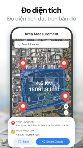 Bản đồ vệ tinh GPS trái đất screenshot