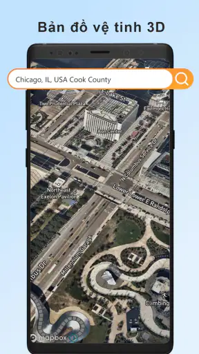 bản đồ vị trí vệ tinh trực tếp screenshot