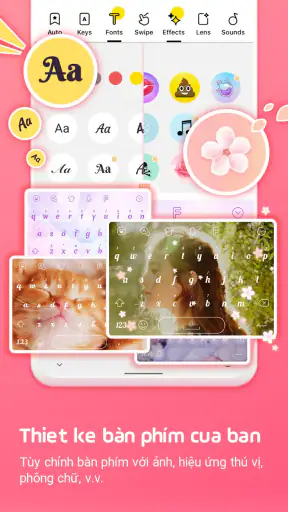 Bàn phím Facemoji: Bàn phím screenshot