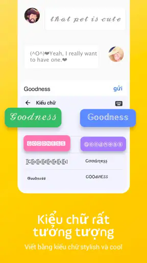 Bàn phím Facemoji: Bàn phím screenshot