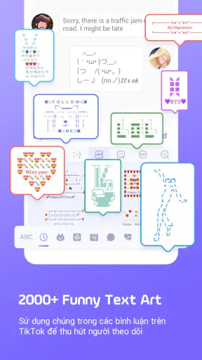 Bàn phím Facemoji: Bàn phím screenshot
