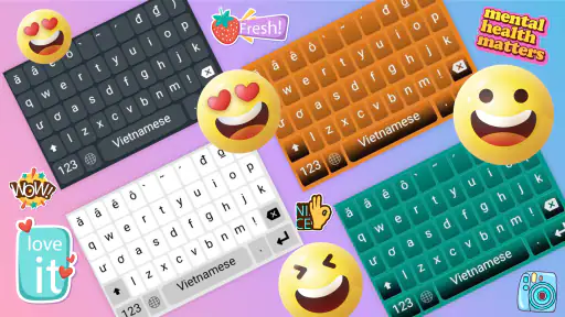 Bàn phím tiếng Việt screenshot