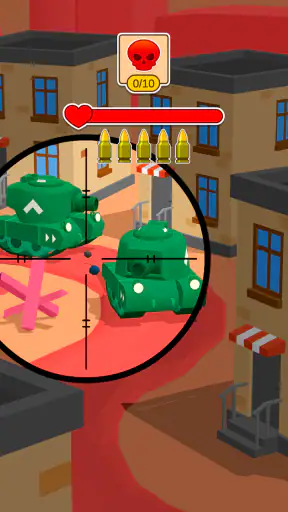 Bắn Tỉa Xe Tăng: Bắn Súng 3D screenshot