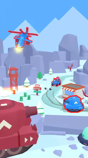 Bắn Tỉa Xe Tăng: Bắn Súng 3D screenshot