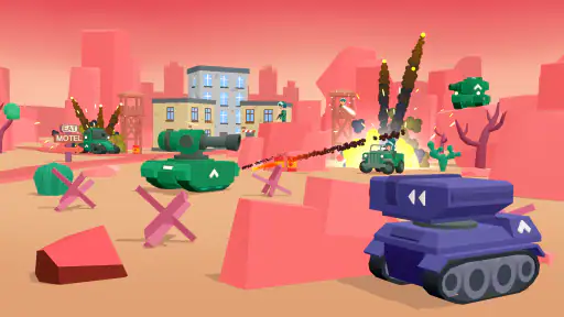 Bắn Tỉa Xe Tăng: Bắn Súng 3D screenshot