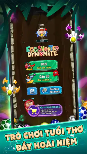 Bắn Trứng Khủng Long screenshot