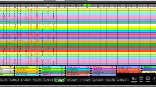 Bảng chấm công (siêu nhẹ) screenshot