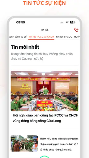 Báo cháy 114 screenshot