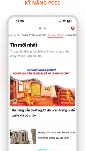 Báo cháy 114 screenshot