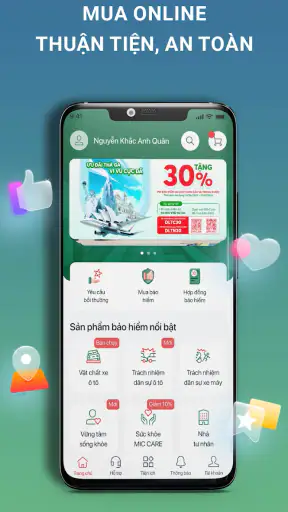 Bảo hiểm MIC screenshot