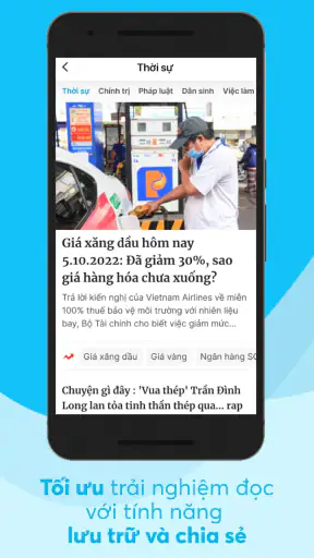 Báo Thanh Niên screenshot