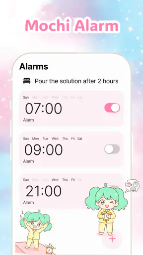 Báo Thức Chống Ngủ Nướng Mochi screenshot