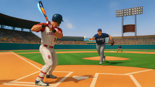 Baseball Super League 3D - TV screenshot